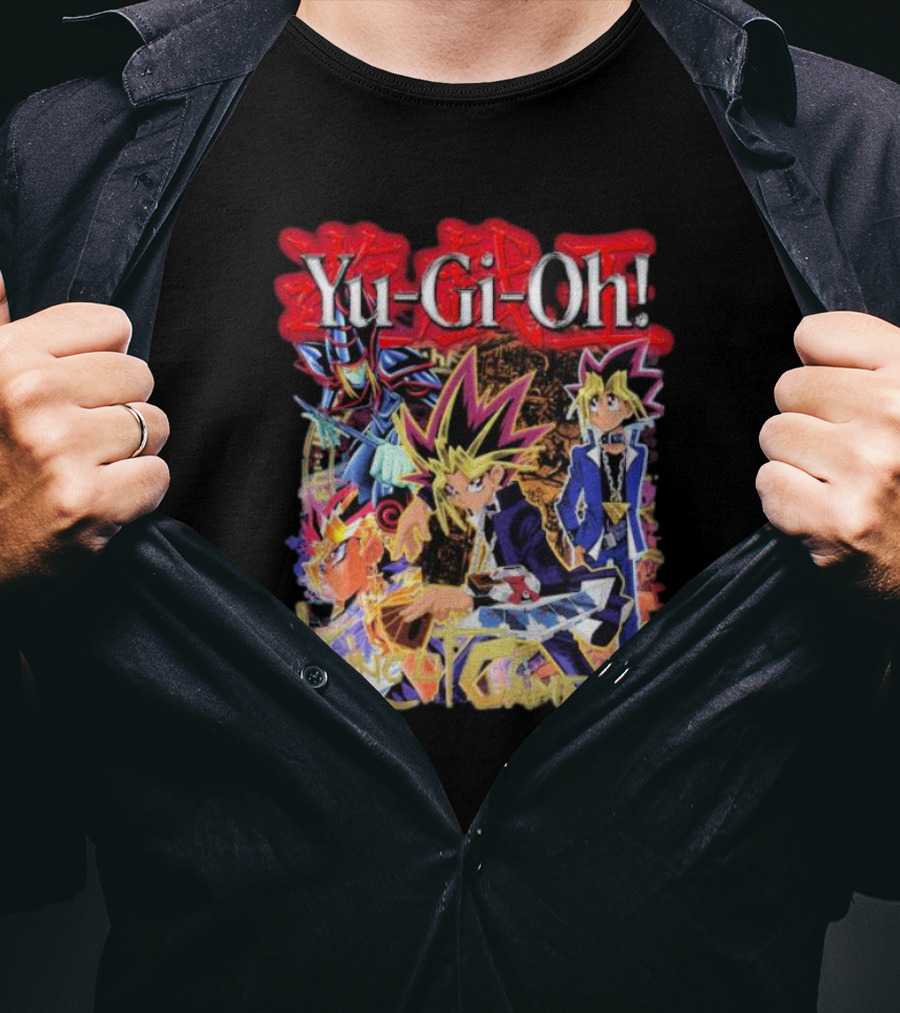 Yu-Gi-Oh King Of Games Featuring Iconic Duelists And Characters T-Shirt