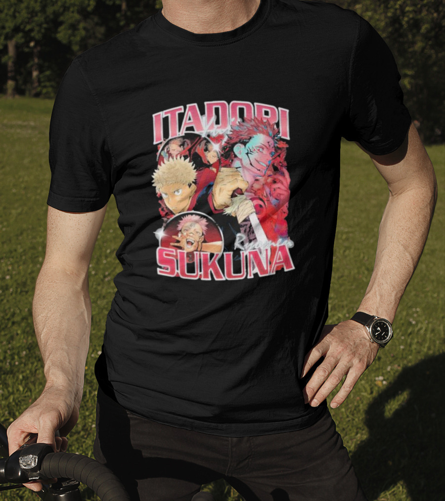 Itadori Yuji Ryomen Sukuna Jujutsu Kaisen Manga T-Shirt