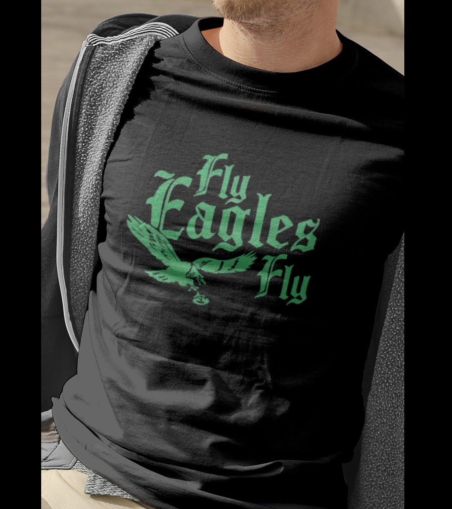 Fly Eagles Fly Philadelphia Football Spirit T-Shirt