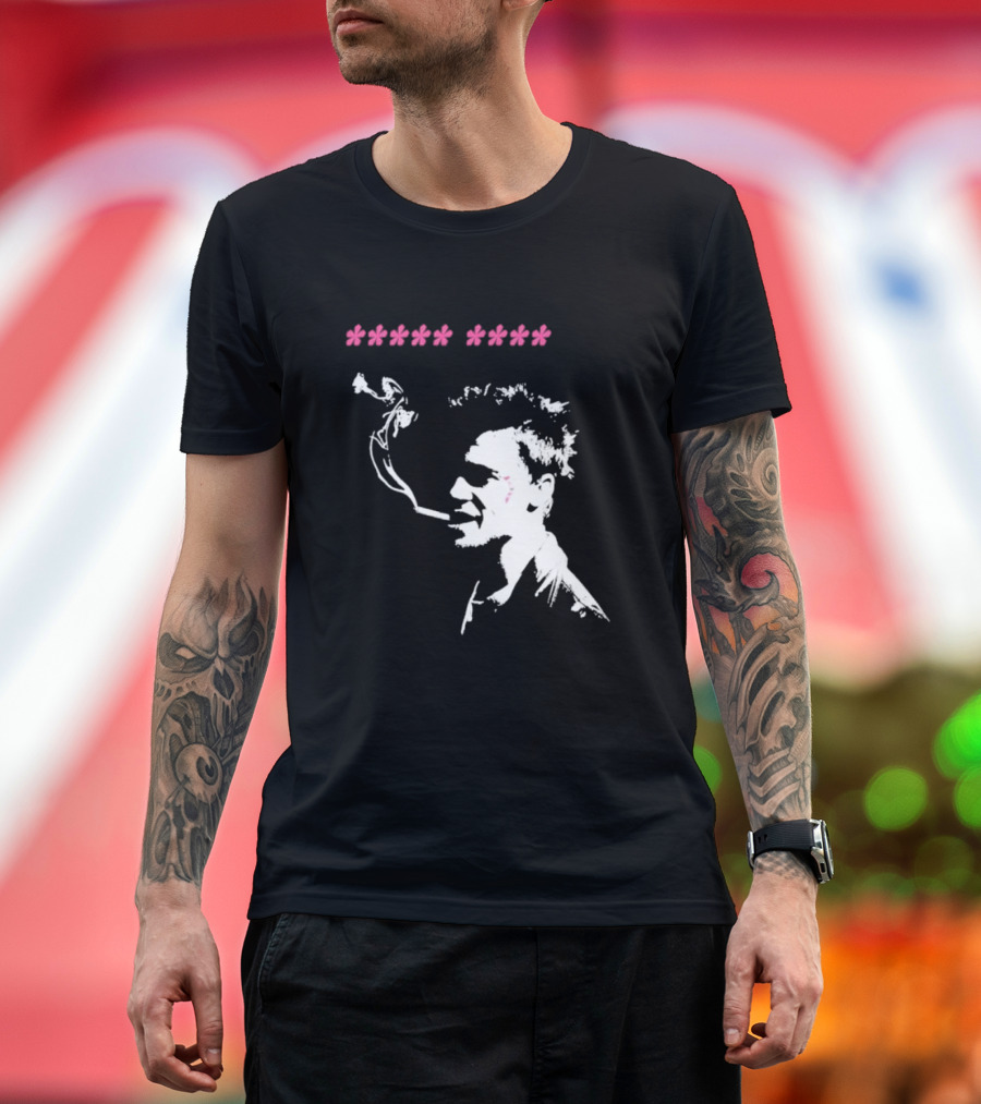 Tyler Durden Smoking Asterisk T-Shirt