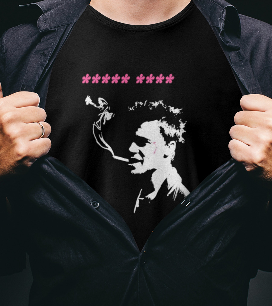 Tyler Durden Smoking Asterisk T-Shirt