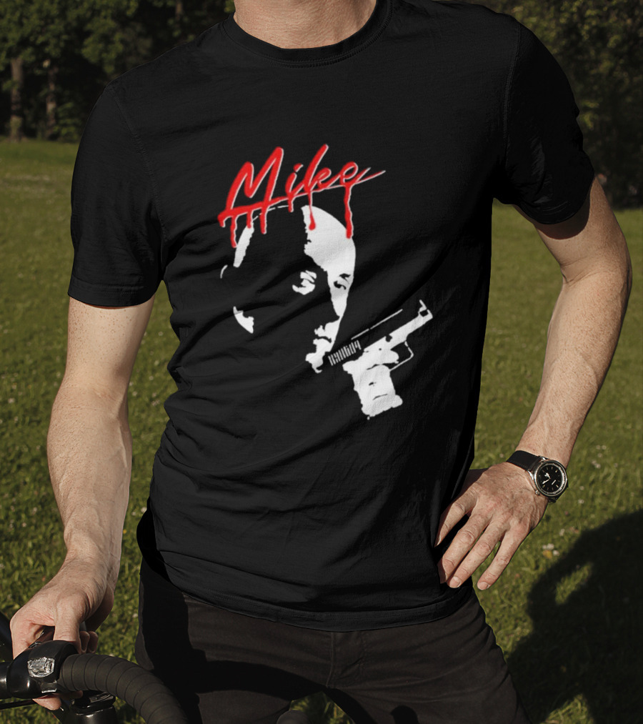 Mike Crime Noir Gunman T-Shirt