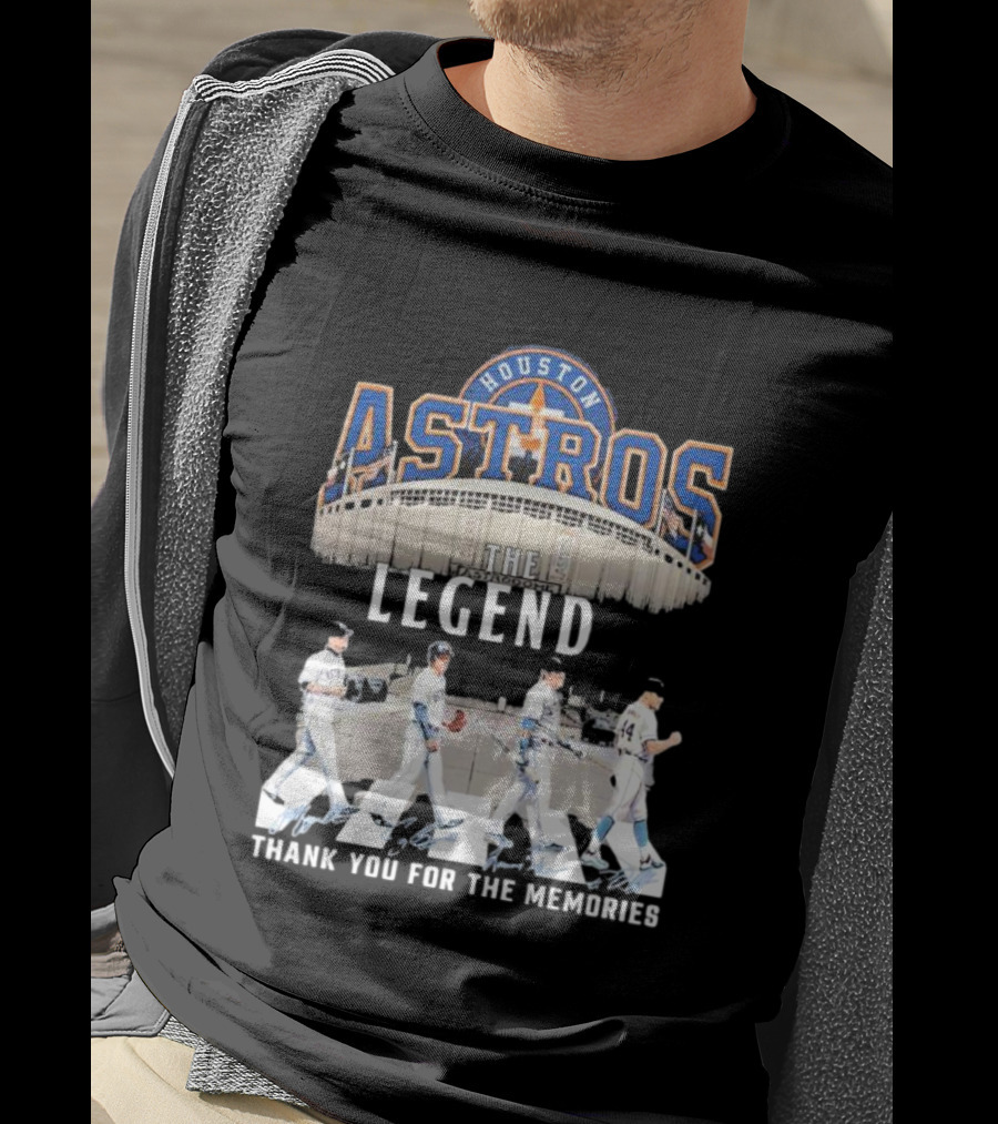 Houston Astros The Legend Thank You For The Memories T-Shirt