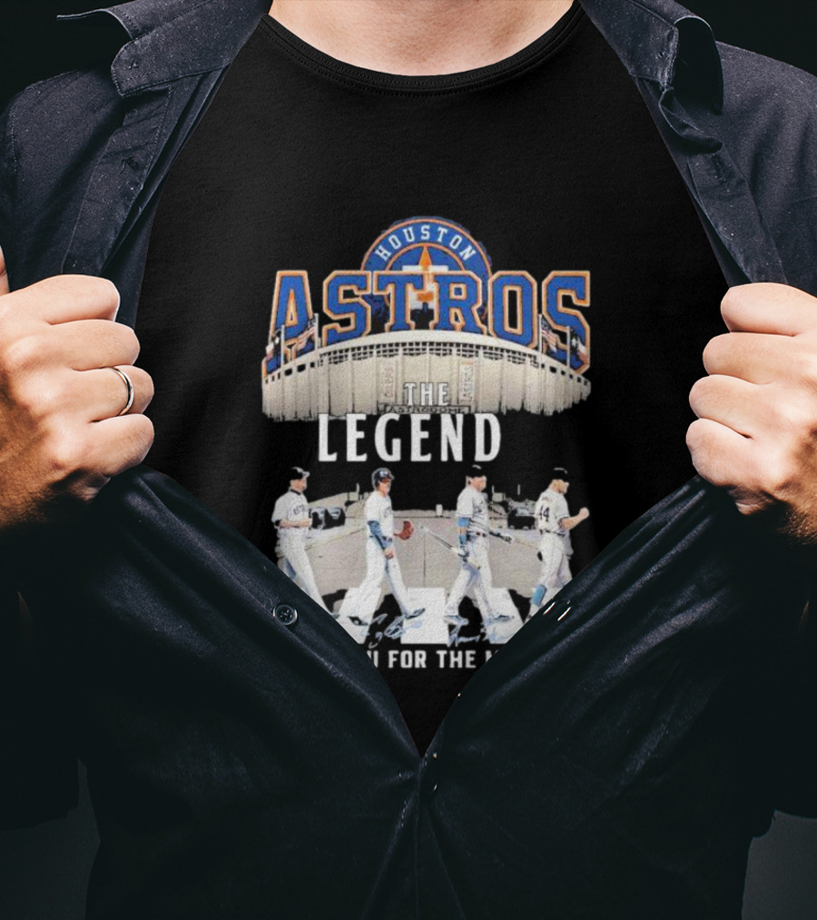 Houston Astros The Legend Thank You For The Memories T-Shirt