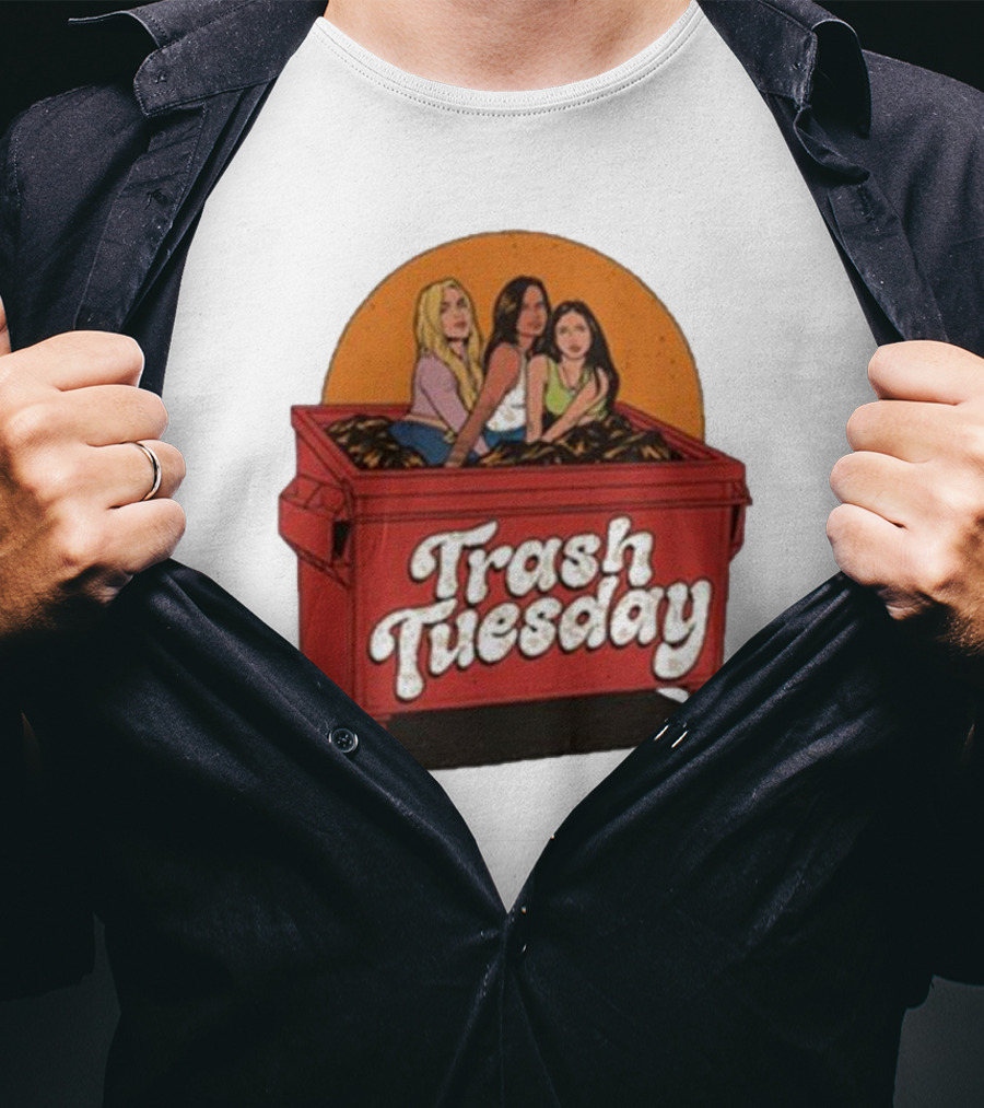 Trash Tuesday Dumpster Trio T-Shirt