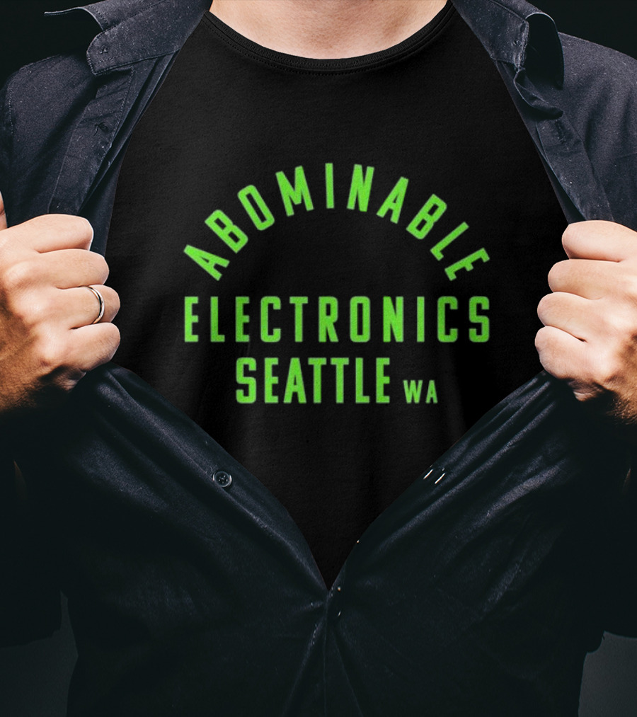 Abominable Electronics Seattle WA T-Shirt