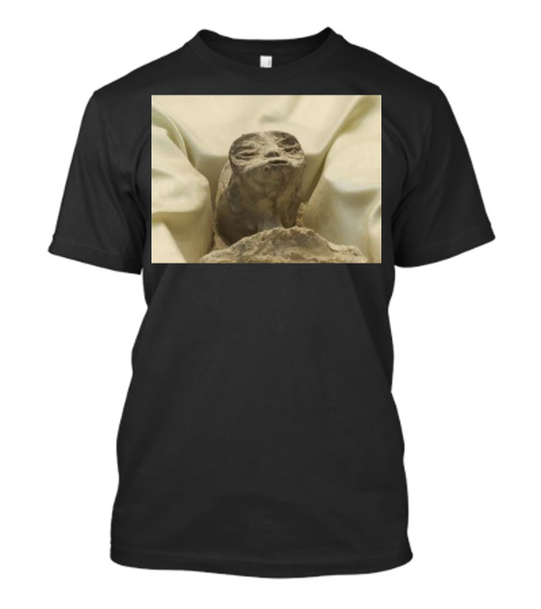 Journalist Jaime Maussan Reveals Alien Discovery Statue T-Shirt
