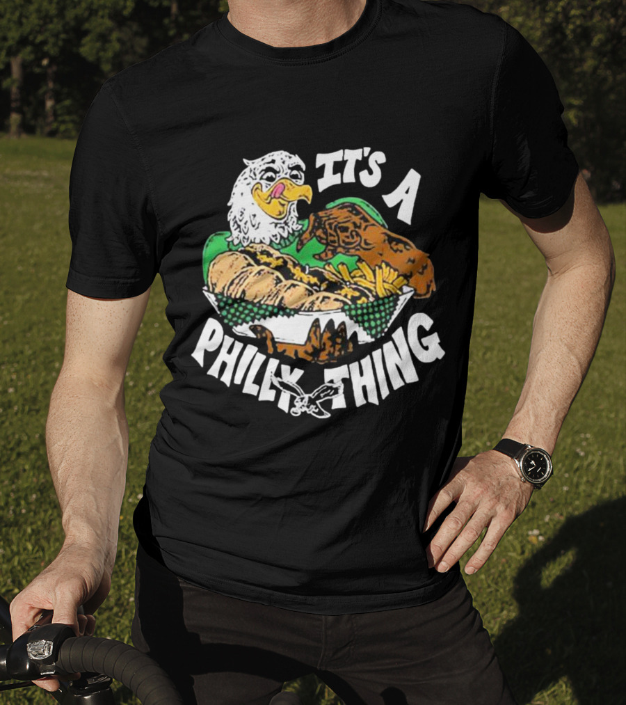 Philadelphia Eagles It's A Philly Thing Homage NFL X Guy Fieri's Flavortown T-Shirt