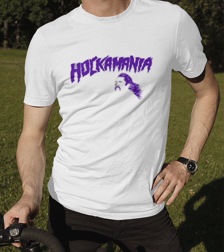 Hockamania 10K Takes Purple Iconic Wrestling T-Shirt