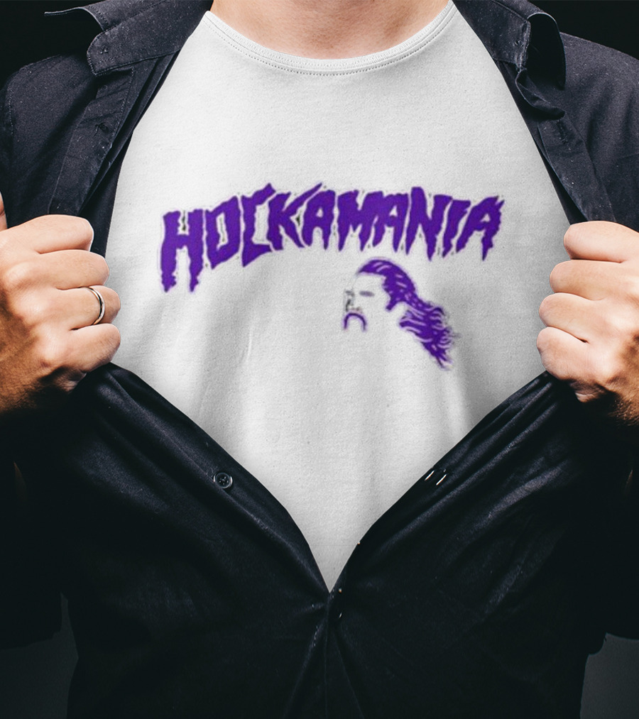 Hockamania 10K Takes Purple Iconic Wrestling T-Shirt