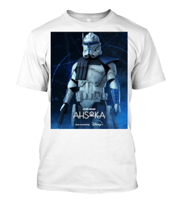 Star Wars Commander Rex In Ahsoka Now Streaming On Disney Plus T-Shirt