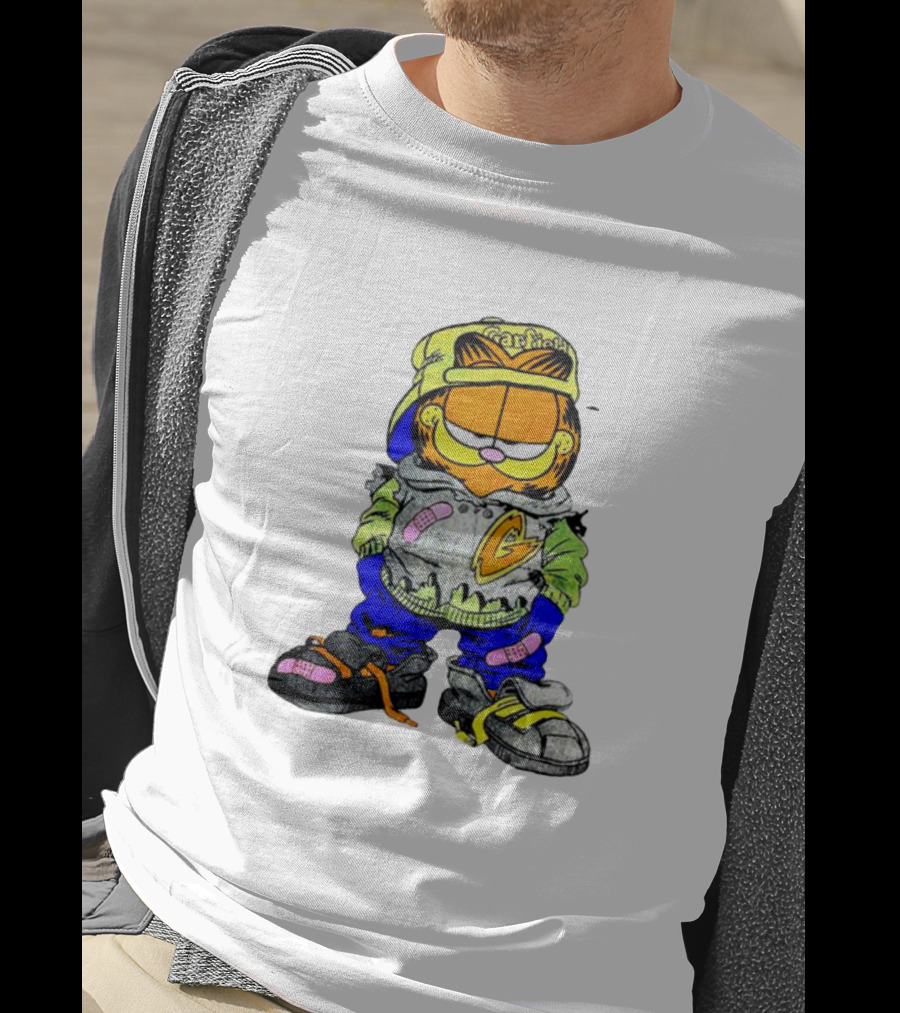 Garfield Hip Hop Street Style Hoodie Cap Sneakers T-Shirt
