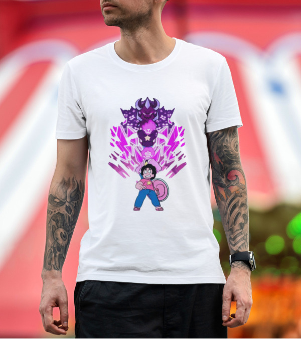 Premium T-Shirt: Jakeneutron Steven Universe Dark Fusion Transformation T-Shirt Jakeneutron Steven Universe Dark Fusion Transformation T-Shirt