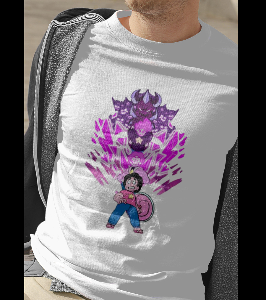 Jakeneutron Steven Universe Dark Fusion Transformation T-Shirt