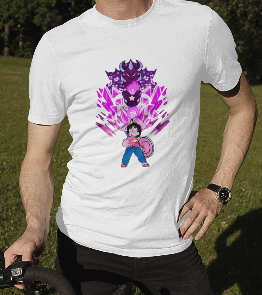 Jakeneutron Steven Universe Dark Fusion Transformation T-Shirt