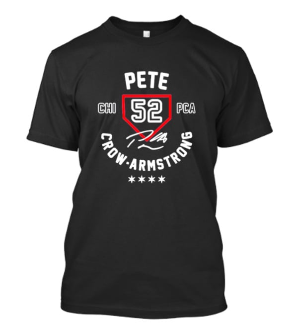 PETE 52 CHI PCA CROW ARMSTRONG MLBPA T-Shirt
