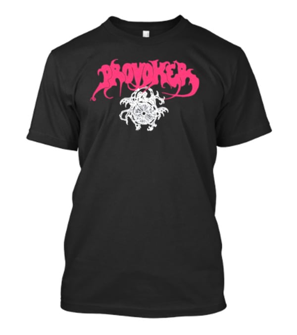 Provoker Demon Compass Wheel Emblem T-Shirt