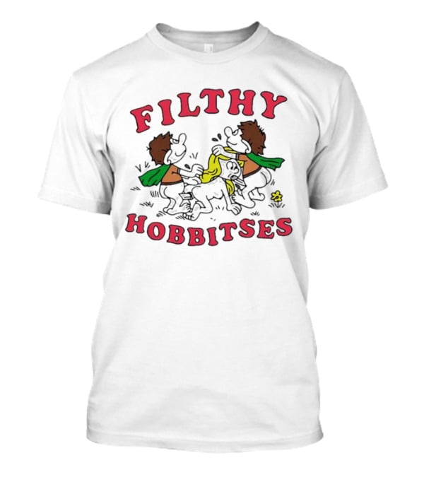 Filthy Hobbitses Fighting Dirty With Yellow Cloth T-Shirt