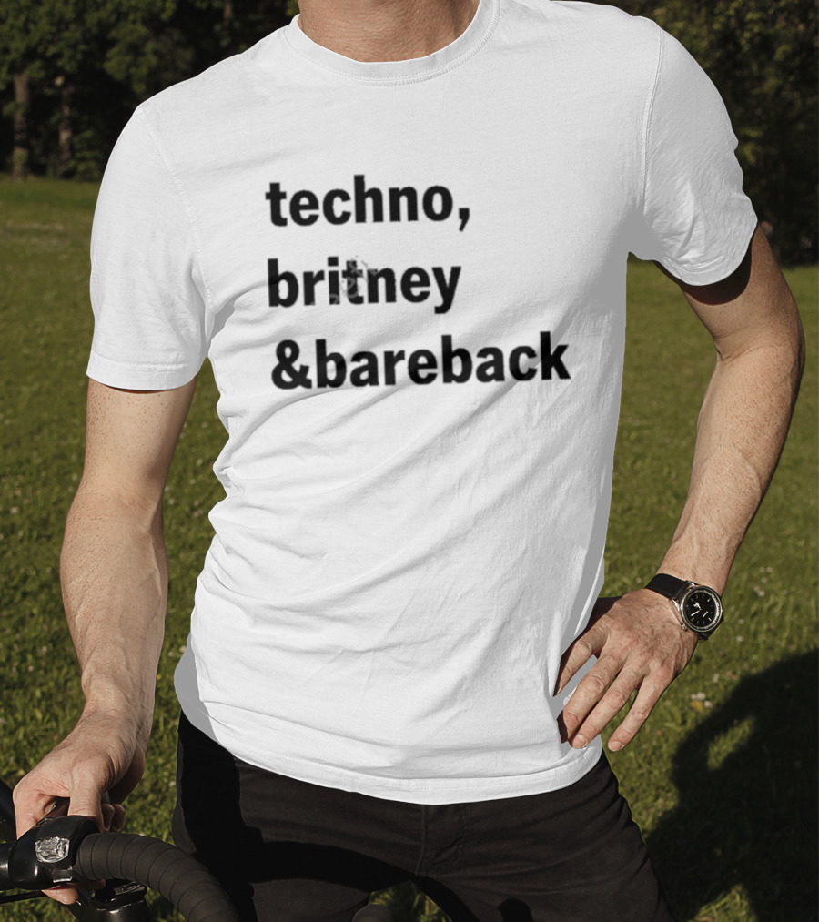 Martiijnn Techno Britney Bareback T-Shirt