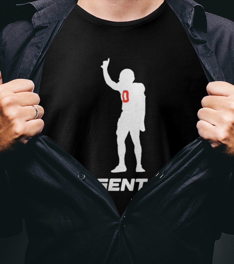 AGENT 0 Football T-Shirt