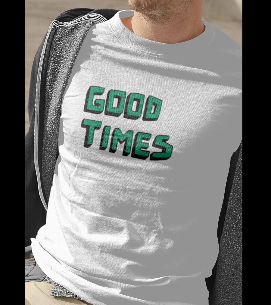 Good Times Bella Freud Black Shirt Fashion T-Shirt