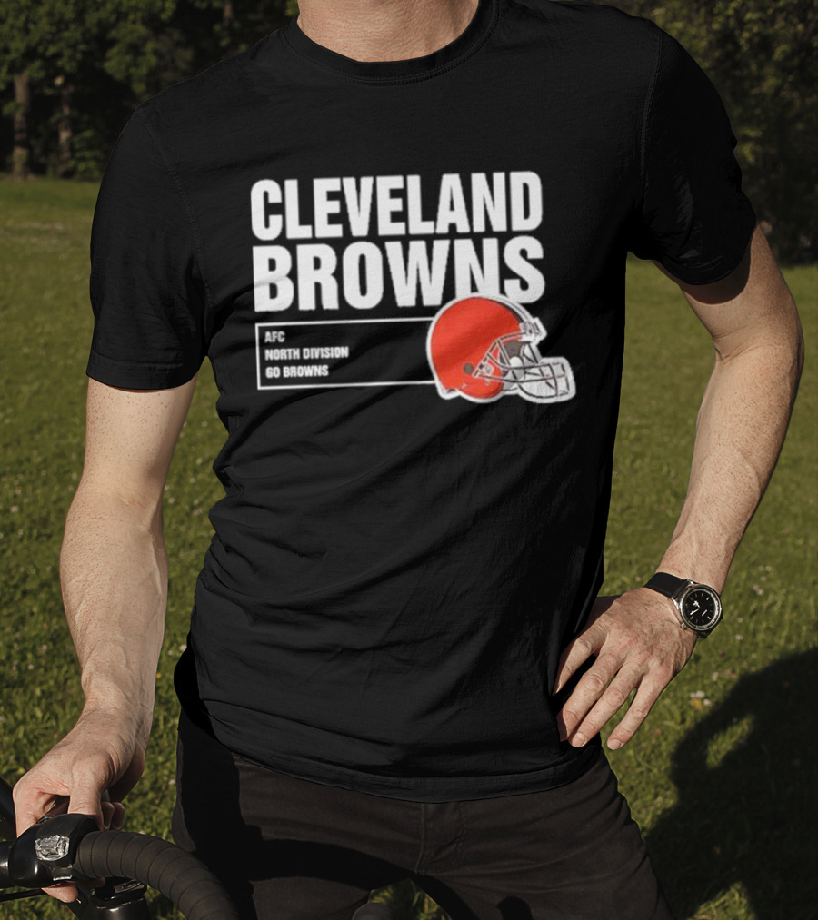 Cleveland Browns AFC North Division Go Browns T-Shirt