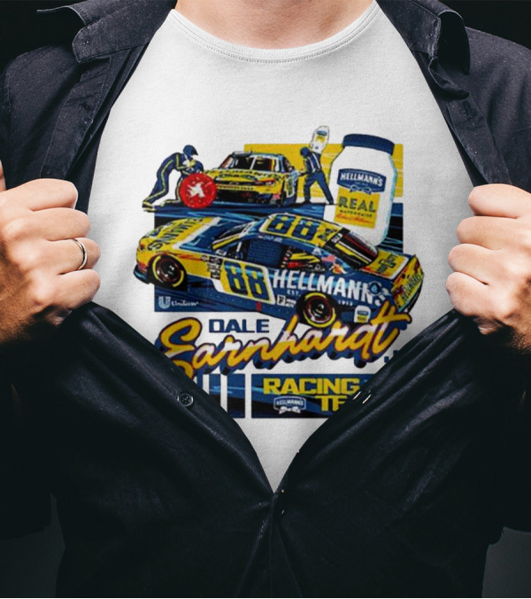 Dale Earnhardt Jr Racing Team Hellmann’s Real Cars 88 Racing Team T-Shirt