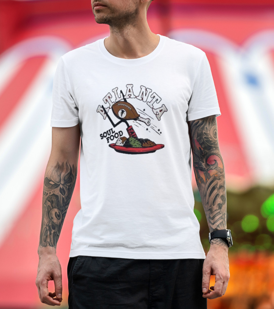 Atlanta Falcons Flavortown Soul Food Football T-Shirt