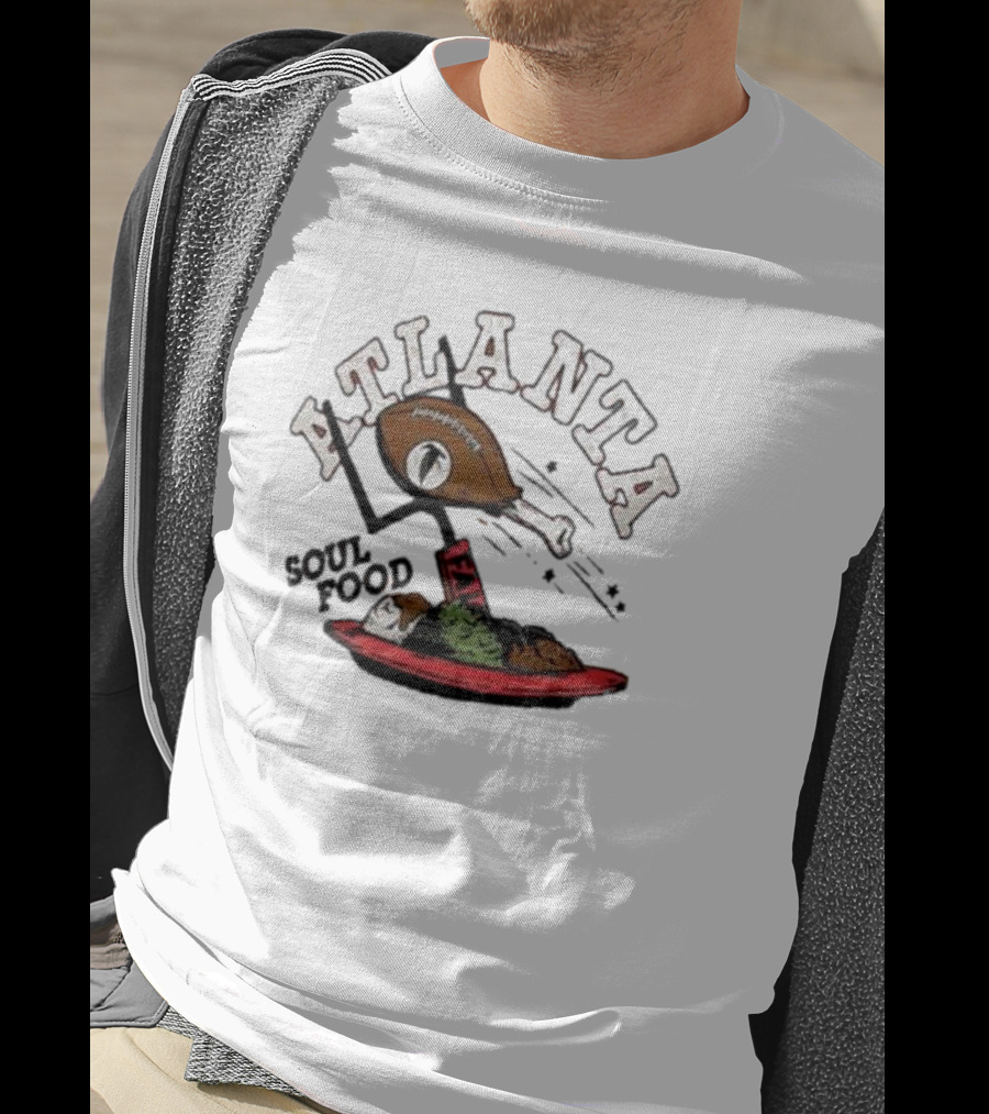 Atlanta Falcons Flavortown Soul Food Football T-Shirt