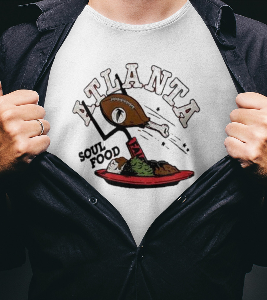 Atlanta Falcons Flavortown Soul Food Football T-Shirt
