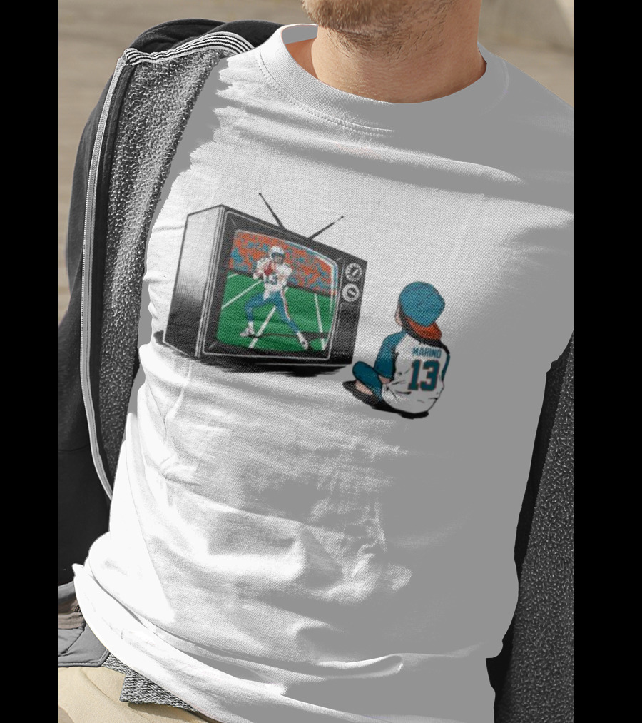 Youth Idols Watching Marino 13 Football Legend T-Shirt