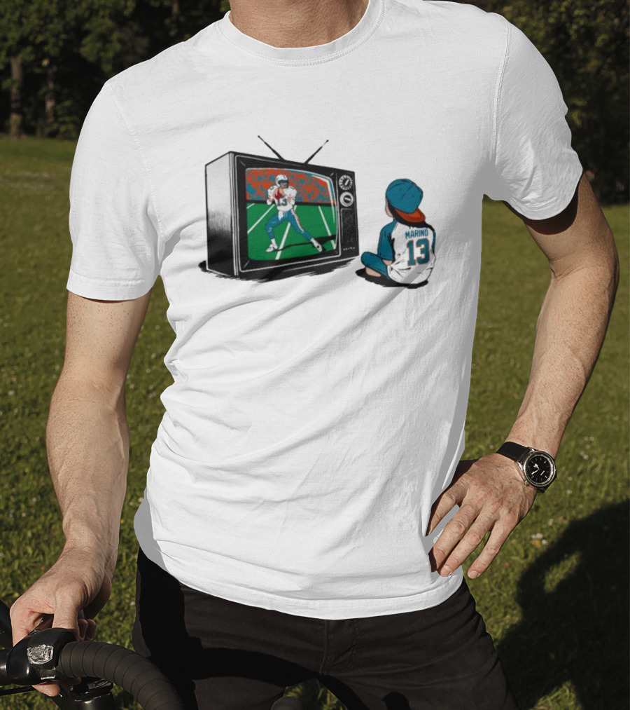 Youth Idols Watching Marino 13 Football Legend T-Shirt