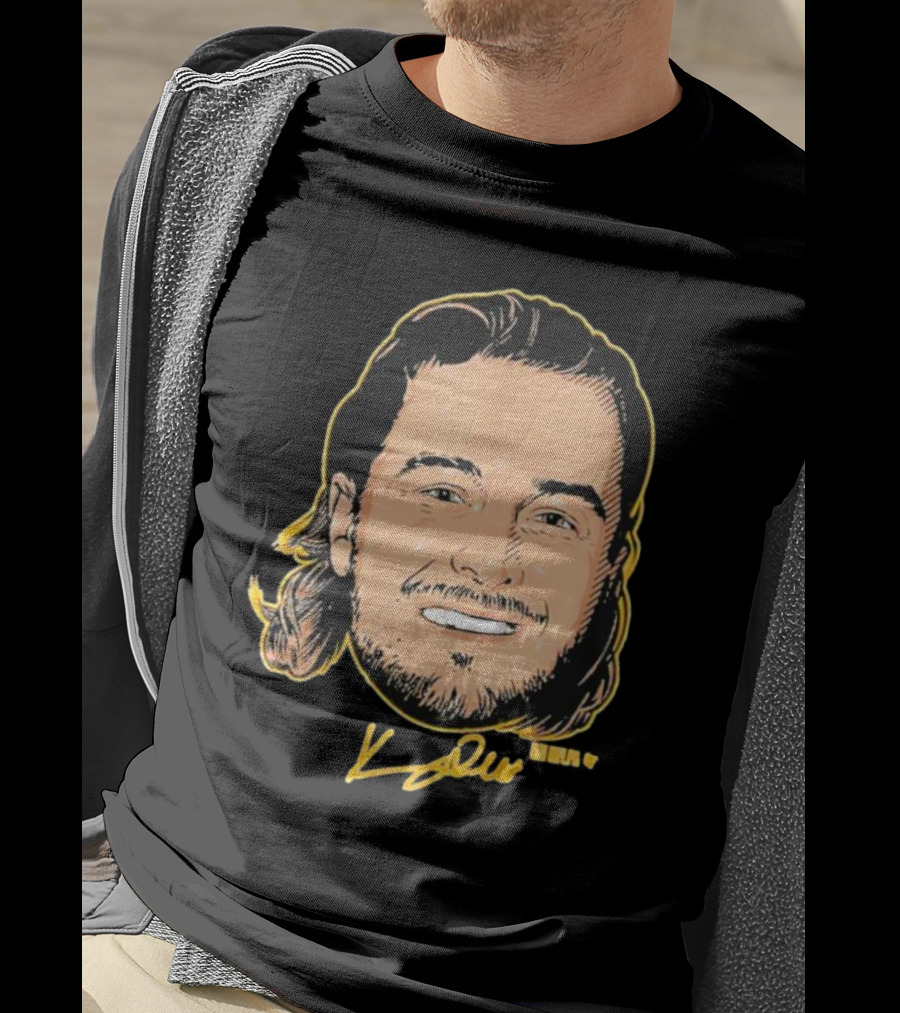 Kenny Pickett Swag Head Signature Présente T-Shirt