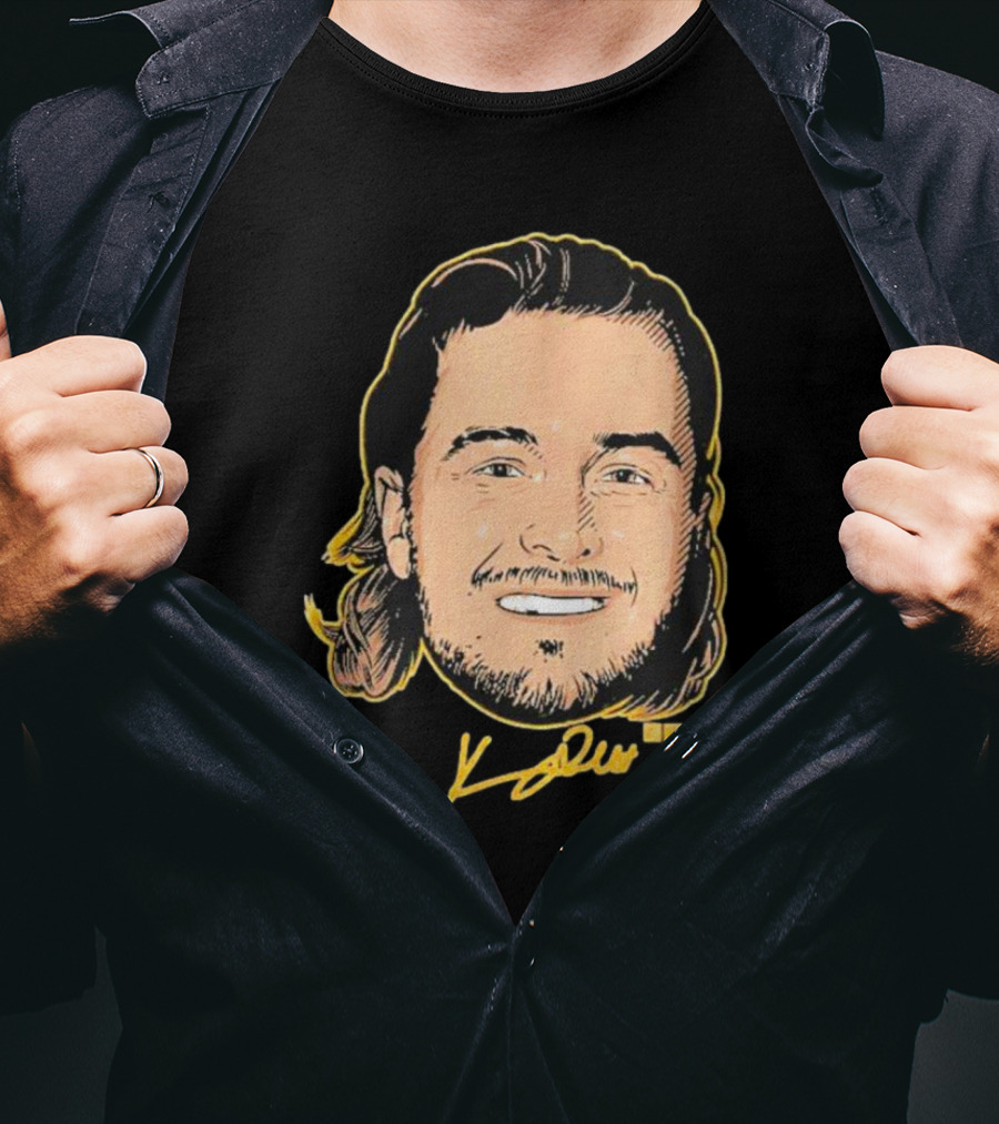 Kenny Pickett Swag Head Signature Présente T-Shirt