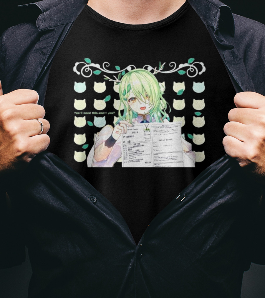 Ceres Fauna Holo No Graffiti You’ll Need This Won’t You T-Shirt