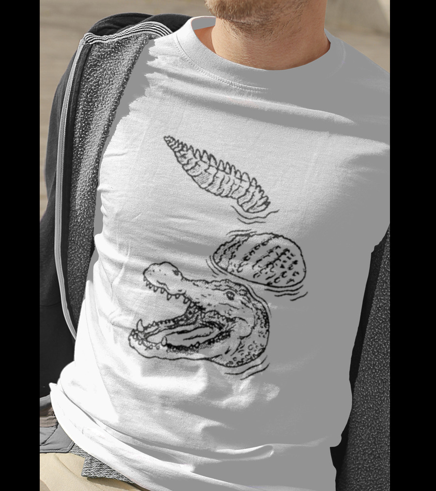 Let's Trip Alligator Irish Green Reptile Adventure T-Shirt