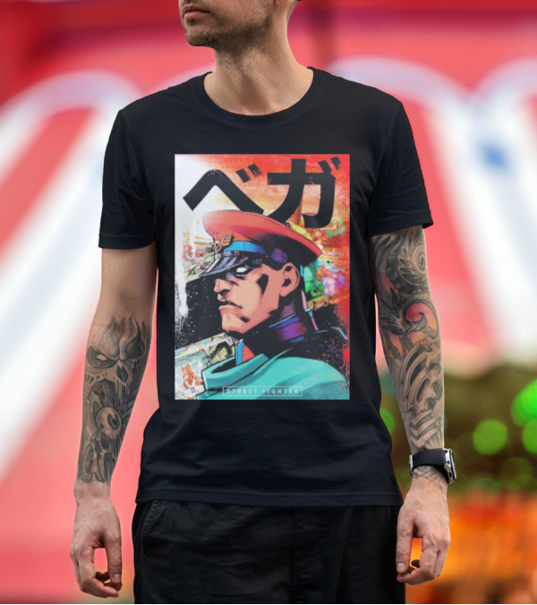 Premium T-Shirt: Street Fighter M Bison Vega T-Shirt Street Fighter M Bison Vega T-Shirt
