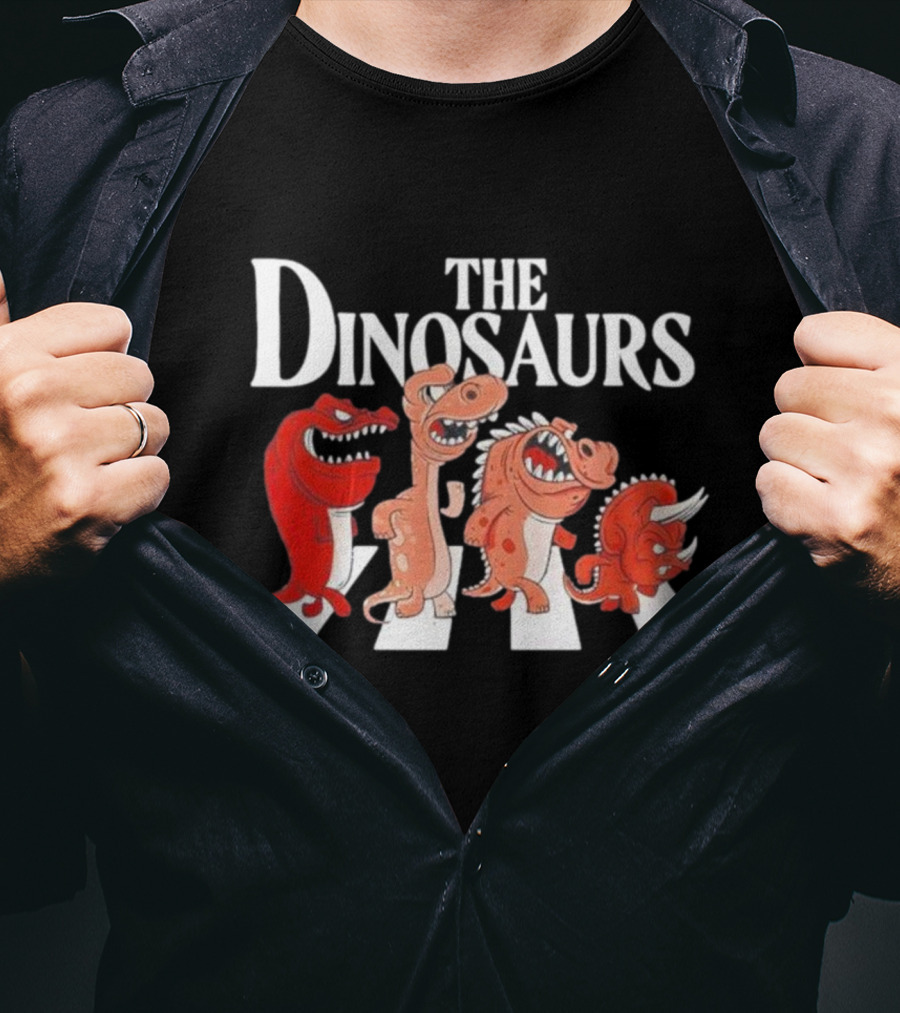 The Dinosaurs Abbey Road T-Shirt