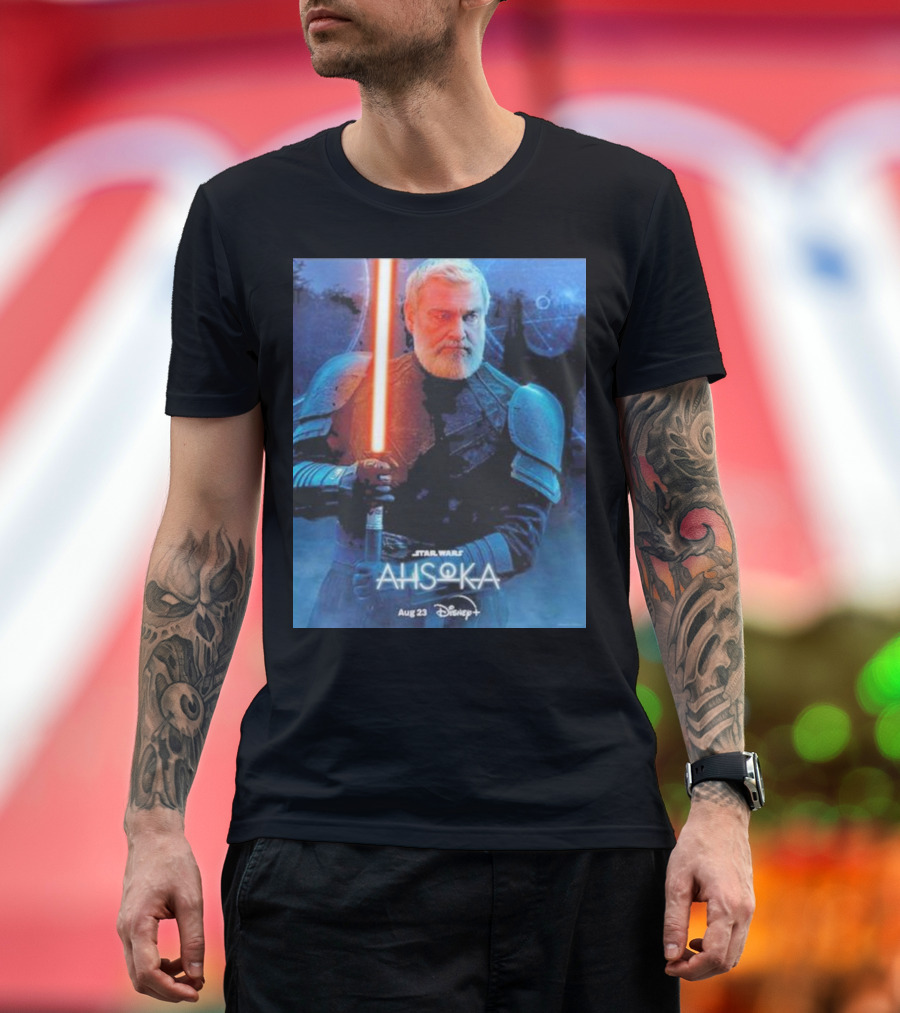 Star Wars Ahsoka Baylan Skoll Disney Aug 23 T-Shirt