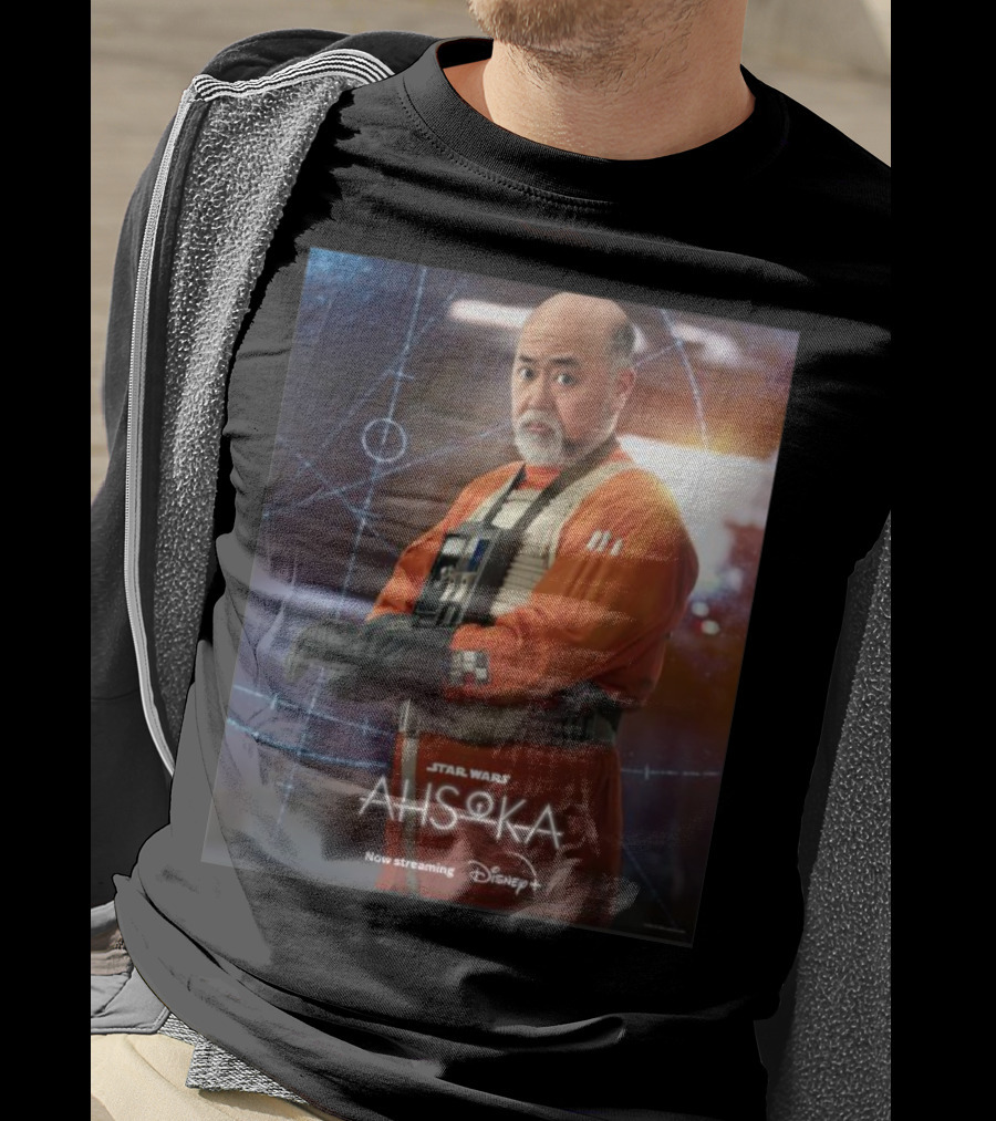 Ahsoka Carson Teva Character Star Wars Disney Plus Now Streaming T-Shirt