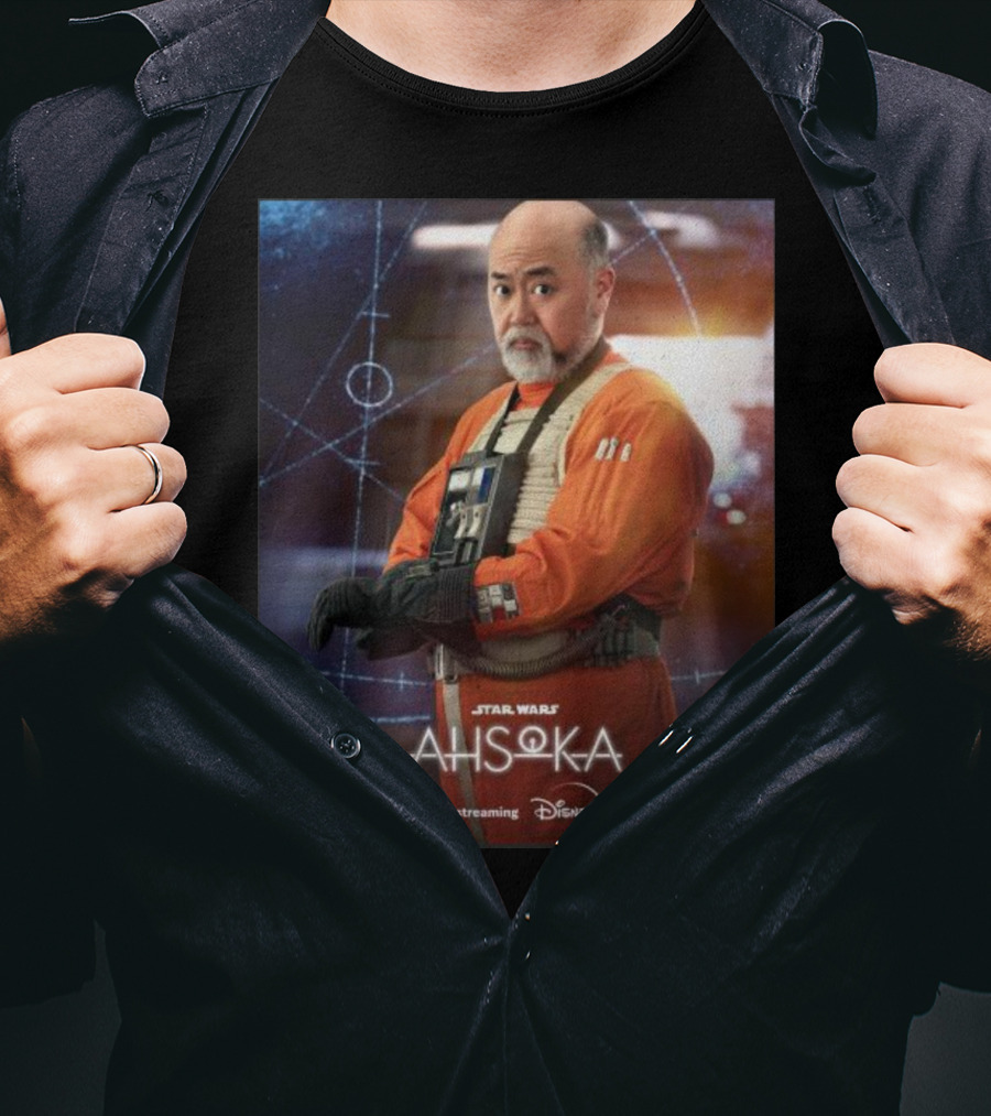 Ahsoka Carson Teva Character Star Wars Disney Plus Now Streaming T-Shirt