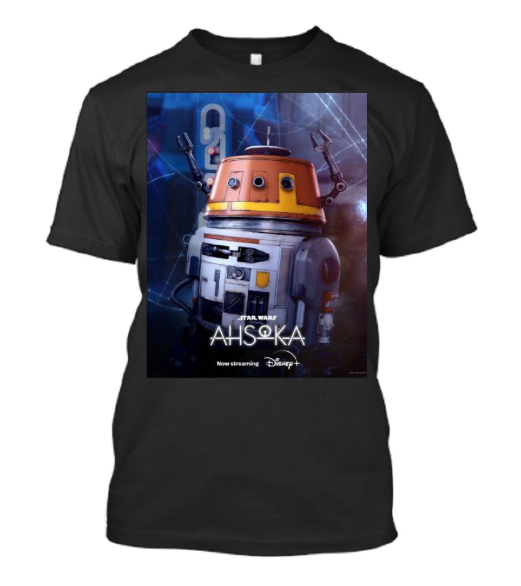 Star Wars Ahsoka Chopper Droid Character Now Streaming Disney+ T-Shirt