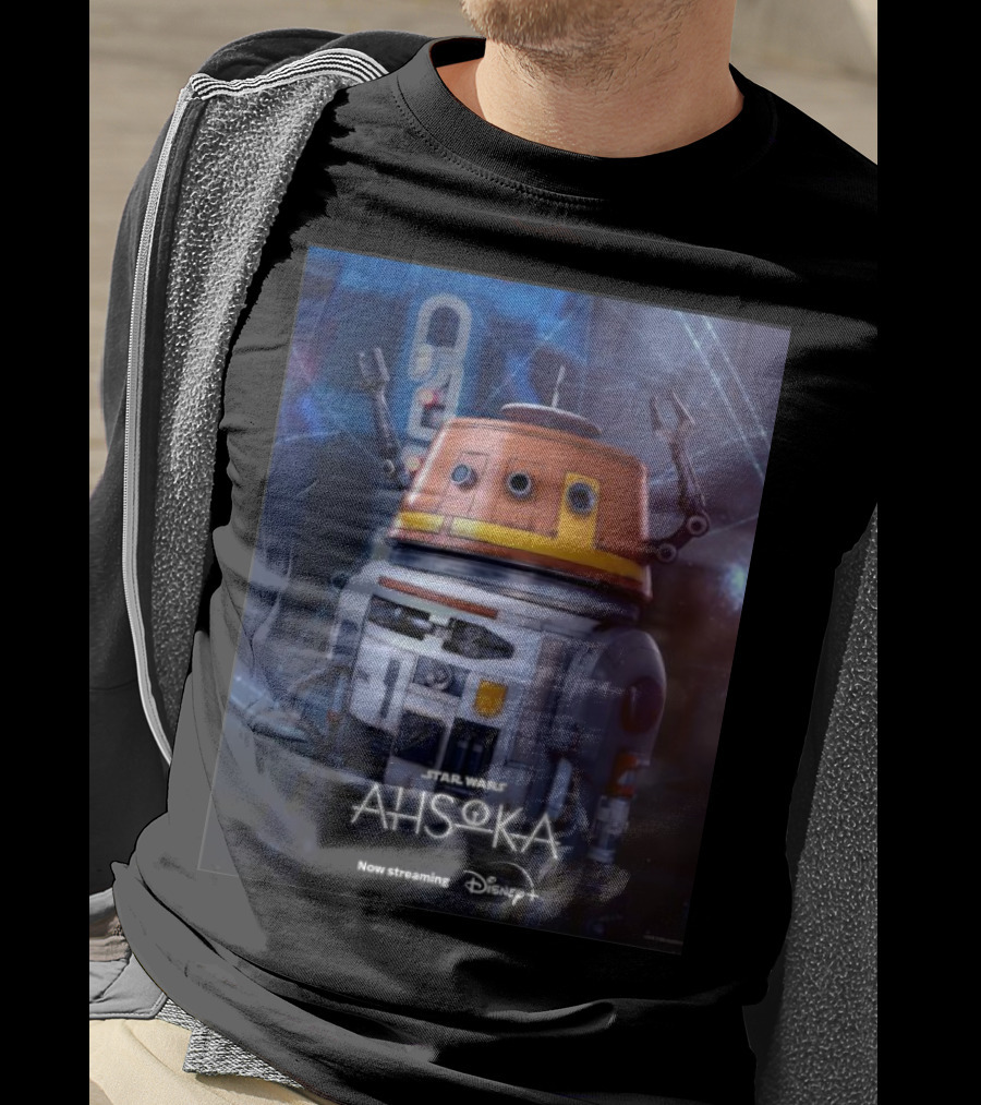 Star Wars Ahsoka Chopper Droid Character Now Streaming Disney+ T-Shirt
