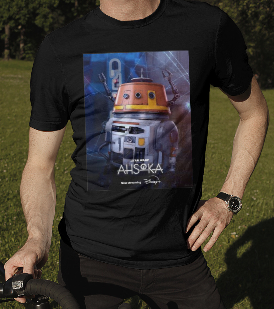 Star Wars Ahsoka Chopper Droid Character Now Streaming Disney+ T-Shirt