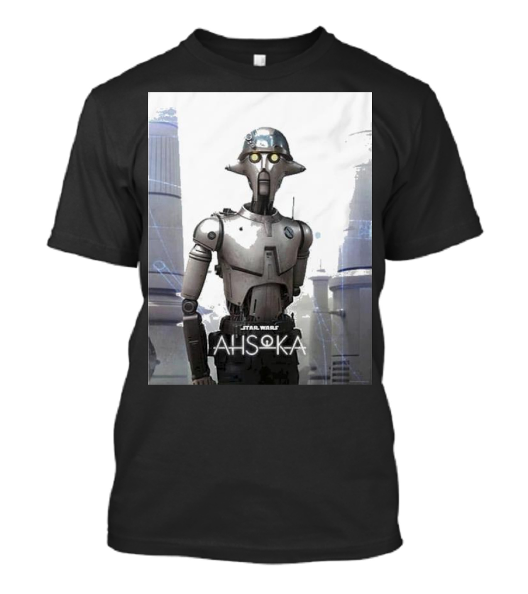 Star Wars Ahsoka Huyang Character Robot Droid T-Shirt