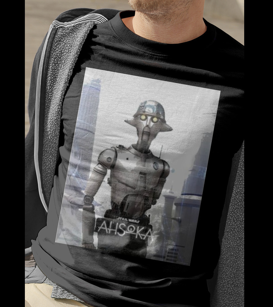 Star Wars Ahsoka Huyang Character Robot Droid T-Shirt