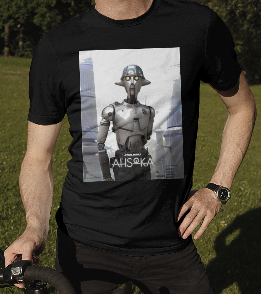Star Wars Ahsoka Huyang Character Robot Droid T-Shirt