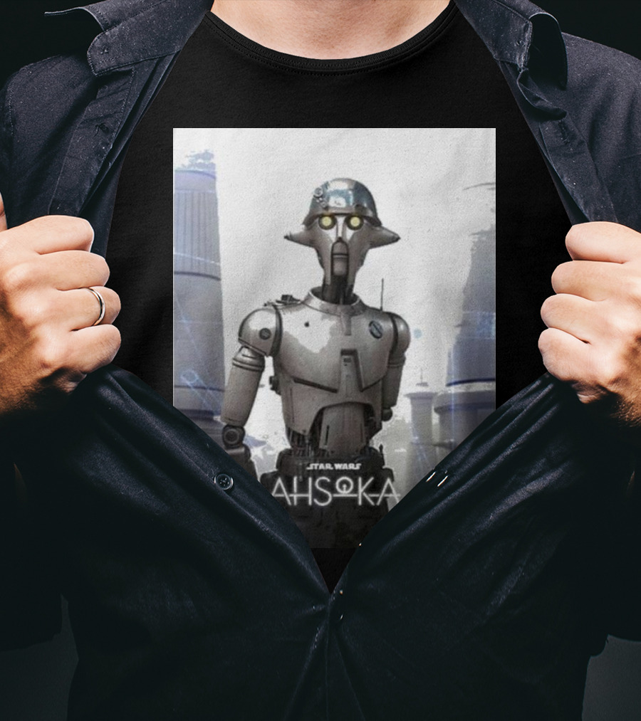 Star Wars Ahsoka Huyang Character Robot Droid T-Shirt