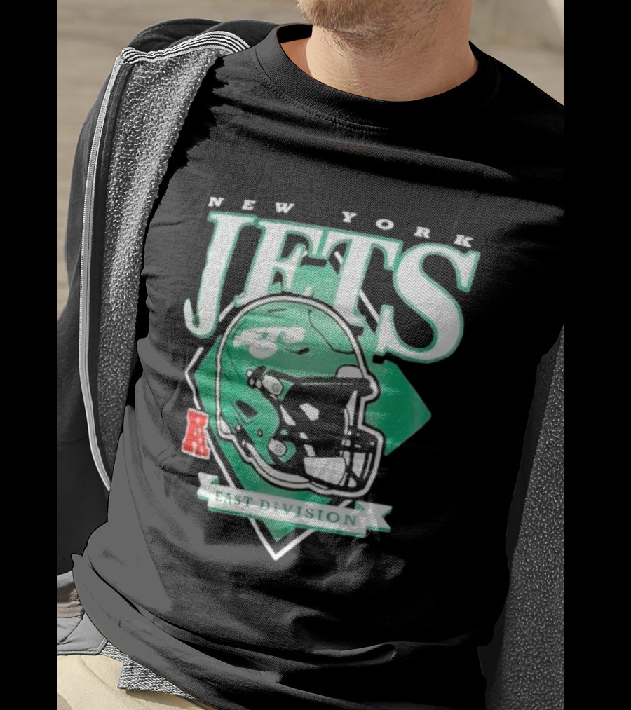 New York Jets East Division Helmet T-Shirt