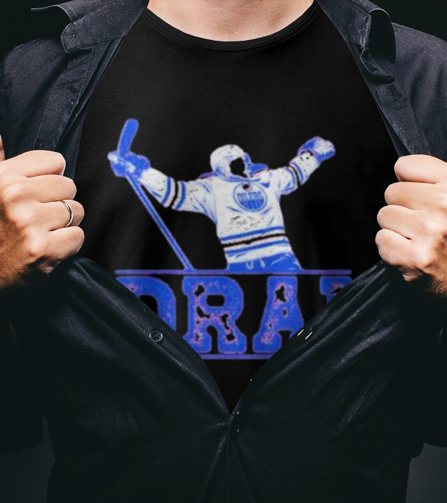 Leon Draisaitl Edmonton Oilers Drai Hockey T-Shirt